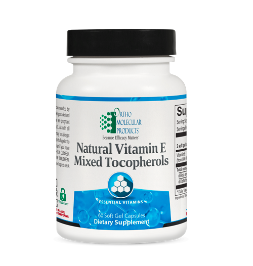 Natural Vitamin E Mixed Tocopherols 60ct