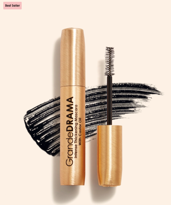 GrandeDRAMA  Intense Thickening Mascara with Castor Oil