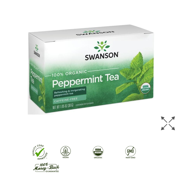 100% Organic Peppermint Tea